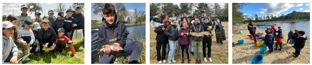 activité pêche pour le centre social